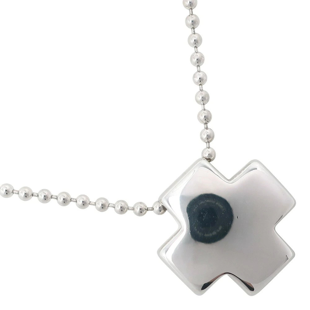 Tiffany Co Roman Cross Necklace Sterling Silver Italy